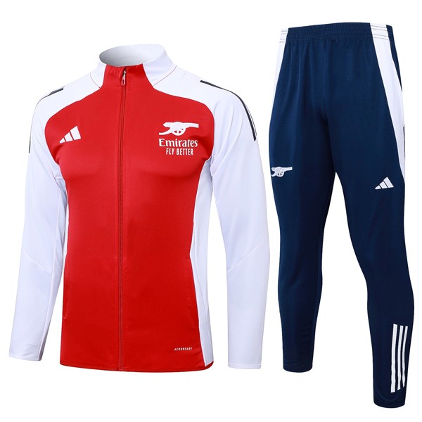 Chandal Arsenal 2024-25 Rojo Blanco 4